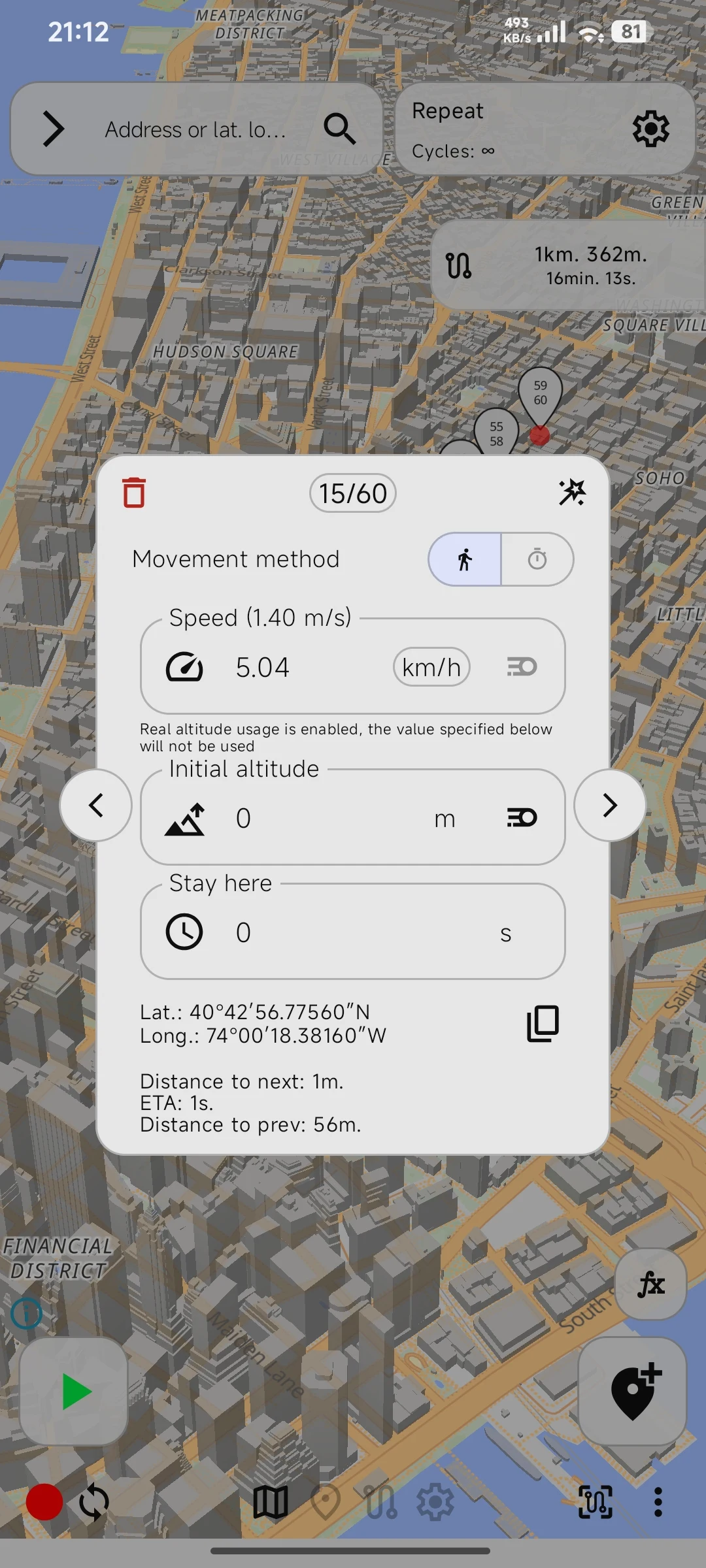 Fake GPS - FGPS screenshot